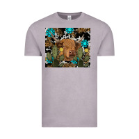 Vintage Zinc western cow Vintage Tee - RanaPortraitStore