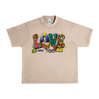 French Oak love came down luke 2 11 Urban Heavy Tee - Zillion Design Studio