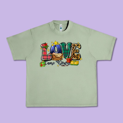 Urban Heavy Tee love came down luke 2 11
