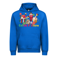 Cobalt cafecito y chisme coffee cups Urban Hoodie - MaliasSmallBusiness