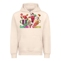 Sandshell cafecito y chisme coffee cups Urban Hoodie - MaliasSmallBusiness