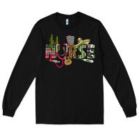 Black Mexican Nurse Long Sleeve Tee - texasbilliewilder