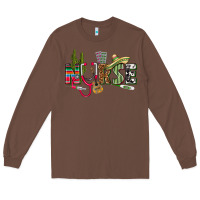 Chestnut Mexican Nurse Long Sleeve Tee - texasbilliewilder