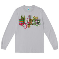 Moon Dust Mexican Nurse Long Sleeve Tee - texasbilliewilder