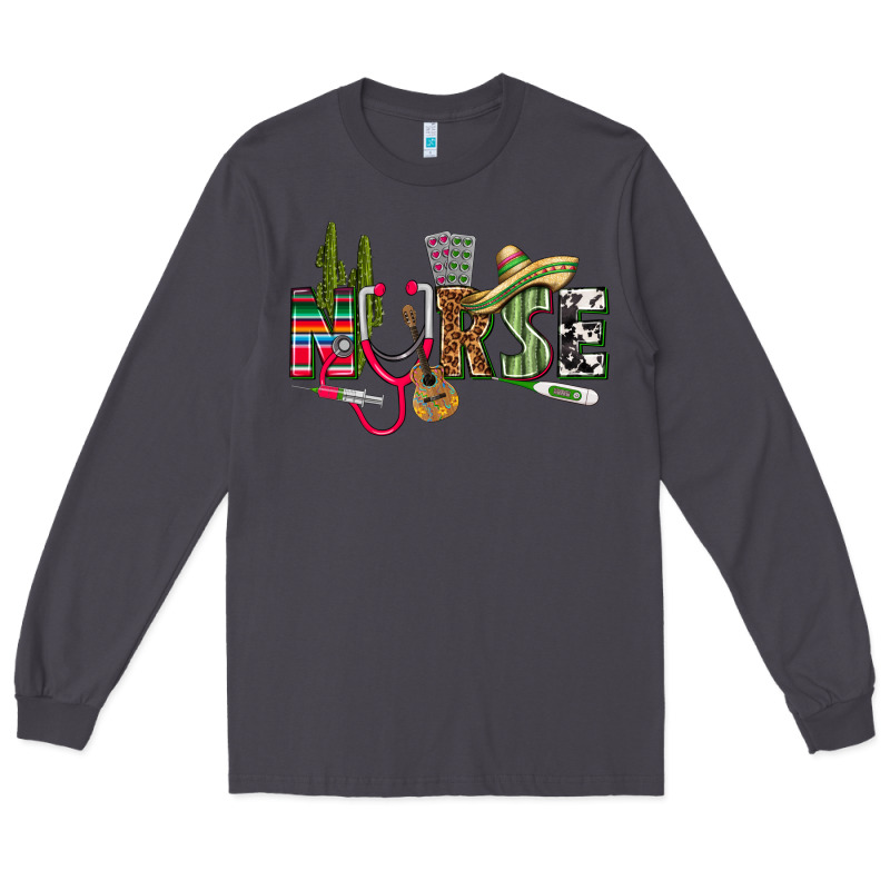 Mexican Nurse Long Sleeve Tee by texasbilliewilder | Teevron