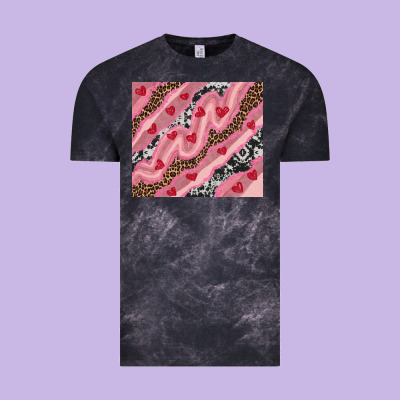 Vintage Tee valentines day pinky