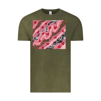 Vintage Olive valentines day pinky Vintage Tee - RanaPortraitStore