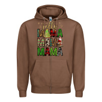 Chestnut jolly mama mama mama Zipper Hoodie - FaDigitalArtStudio