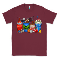 Burgundy p.e. teacher coffee cups Classic Tee - Zillion Design Studio