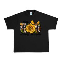 Black with god all things are possible Urban Heavy Tee - texasbilliewilder