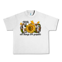 Lunar Rock with god all things are possible Urban Heavy Tee - texasbilliewilder