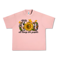 Salmon with god all things are possible Urban Heavy Tee - texasbilliewilder