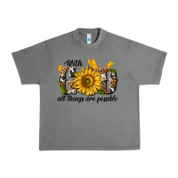 Tornado with god all things are possible Urban Heavy Tee - texasbilliewilder
