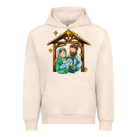 Sandshell jesus newborn oh holy night Urban Hoodie - MaliasSmallBusiness