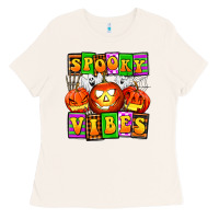 Bone spooky vibes Ladies Tee - AdoDesignShop