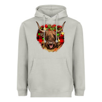 Moon Dust highland cow  christmas Heavyweight Hoodie - JahusDesignShop