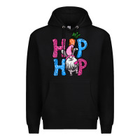 Black Easter hip hop gnome Premium Hoodie - NancyCooperArtShop