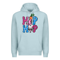 Blue Mist Easter hip hop gnome Premium Hoodie - NancyCooperArtShop