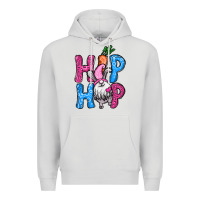 Dove Grey Easter hip hop gnome Premium Hoodie - NancyCooperArtShop
