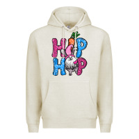 Oatmeal Heather Easter hip hop gnome Premium Hoodie - NancyCooperArtShop