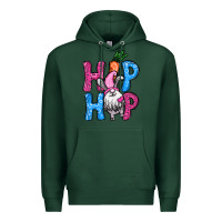 Sports Green Easter hip hop gnome Premium Hoodie - NancyCooperArtShop