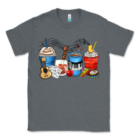 Charcoal Heather music teacher coffee cups Classic Tee - Zillion Design Studio