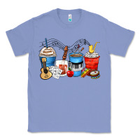 Colony Blue music teacher coffee cups Classic Tee - Zillion Design Studio