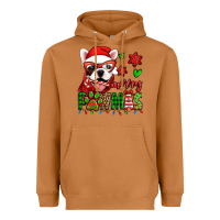 Meerkat merry pawmas christmas french bulldog Heavyweight Hoodie - Jasminsmagicworld