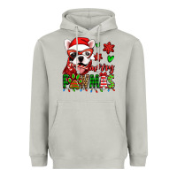 Moon Dust merry pawmas christmas french bulldog Heavyweight Hoodie - Jasminsmagicworld