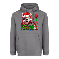 Storm merry pawmas christmas french bulldog Heavyweight Hoodie - Jasminsmagicworld