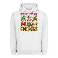 Pigment Lunar Rock chillin with my gnomies Urban Hoodie - MaliasSmallBusiness
