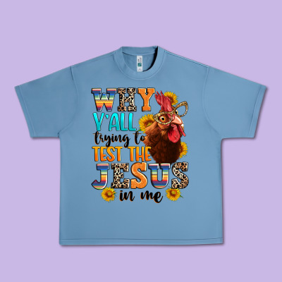 Urban Heavy Tee why yall trying to test the jesus in me