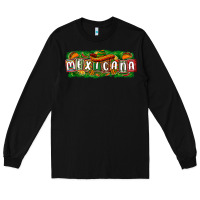 Black Mexicana Long Sleeve Tee - texasbilliewilder