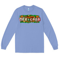 Colony Blue Mexicana Long Sleeve Tee - texasbilliewilder