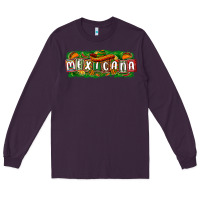 Plum Mexicana Long Sleeve Tee - texasbilliewilder