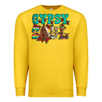 Lemon western gypsy soul horse roses serape aztec leopard Premium Sweatshirt - Artiststas