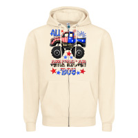 Sandshell all american boy Zipper Hoodie - HRA Design Shop