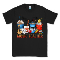 Black music teacher coffee cups Classic Tee - Zillion Design Studio