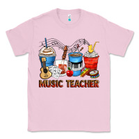 Bubblegum Pink music teacher coffee cups Classic Tee - Zillion Design Studio