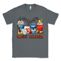 Charcoal Heather music teacher coffee cups Classic Tee - Zillion Design Studio
