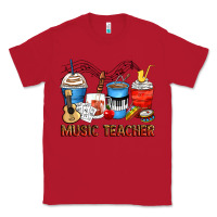 Red music teacher coffee cups Classic Tee - Zillion Design Studio