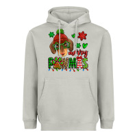Moon Dust merry pawmas christmas dachshund Heavyweight Hoodie - Jasminsmagicworld