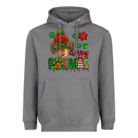 Storm merry pawmas christmas dachshund Heavyweight Hoodie - Jasminsmagicworld