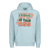 Blue Mist i might be a handful but so is this ass Premium Hoodie - MaliasSmallBusiness