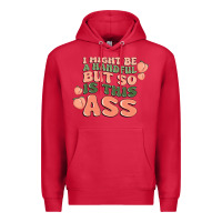Cardinal i might be a handful but so is this ass Premium Hoodie - MaliasSmallBusiness