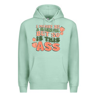 Seafoam i might be a handful but so is this ass Premium Hoodie - MaliasSmallBusiness