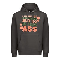 Smoke i might be a handful but so is this ass Premium Hoodie - MaliasSmallBusiness