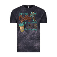 Cloud Black give me coffee to get me started & jesus to keep me going Vintage Tee - BarkalooDesign