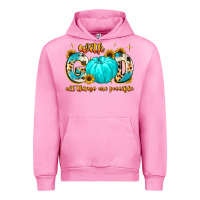 Fuchsia Pink with god all things are possible Urban Hoodie - MaliasSmallBusiness