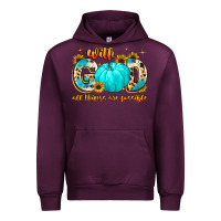 Mauve Wine with god all things are possible Urban Hoodie - MaliasSmallBusiness